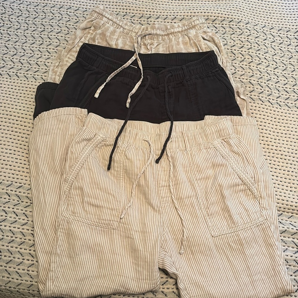 Old Navy Drawstring Joggers, Set Of 3! - image 1